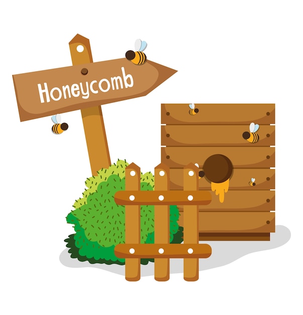 Set of farm icons