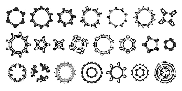 Set of gears