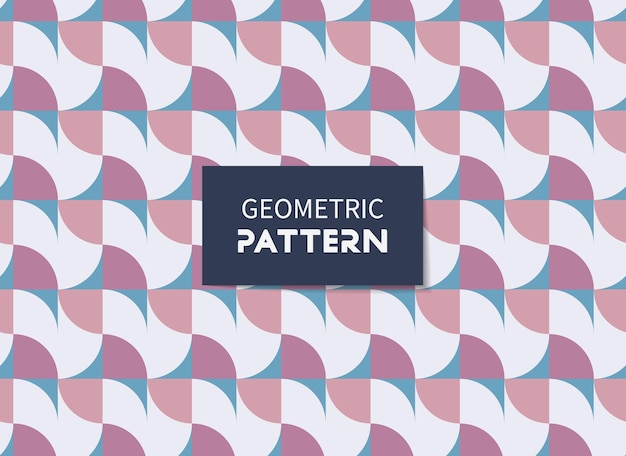 Set of geometric seamless patterns Vector