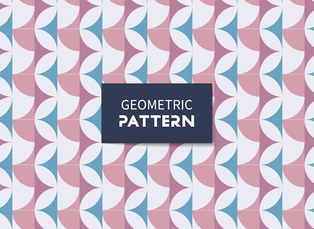 Set of geometric seamless patterns Vector