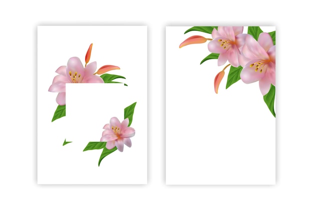 Set of greeting cards