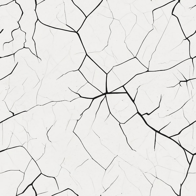 Set of hand drawn cracks Isolated on white background vector illustration