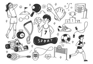 Sports drawings