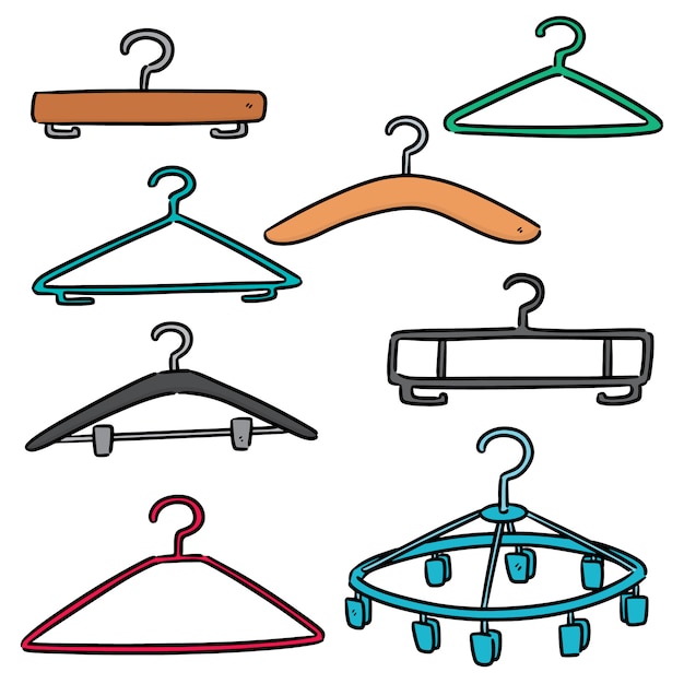 set of hangers