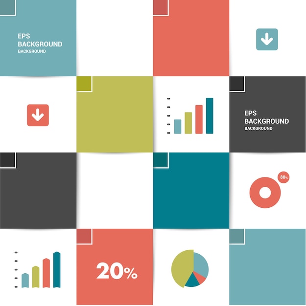 Set of infographic elements.