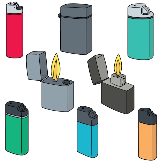 set of lighter