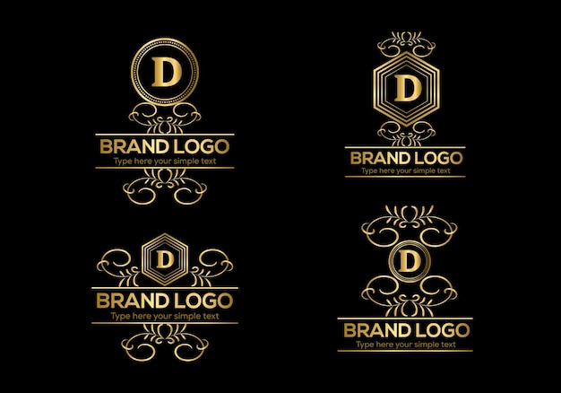 A set of logos for a brand called brand.