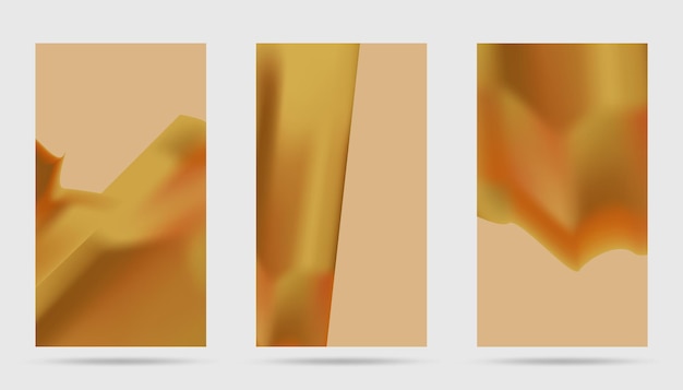 Set of minimal abstract golden cover