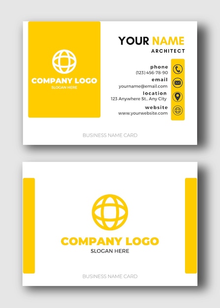 Set of  Modern and Creative Business Card Template