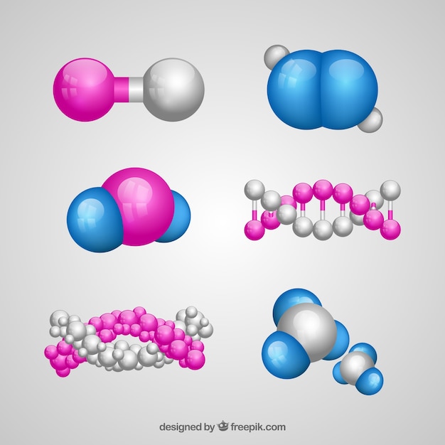 Set of molecular components