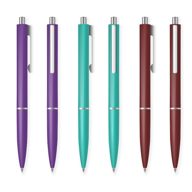 Set of pens