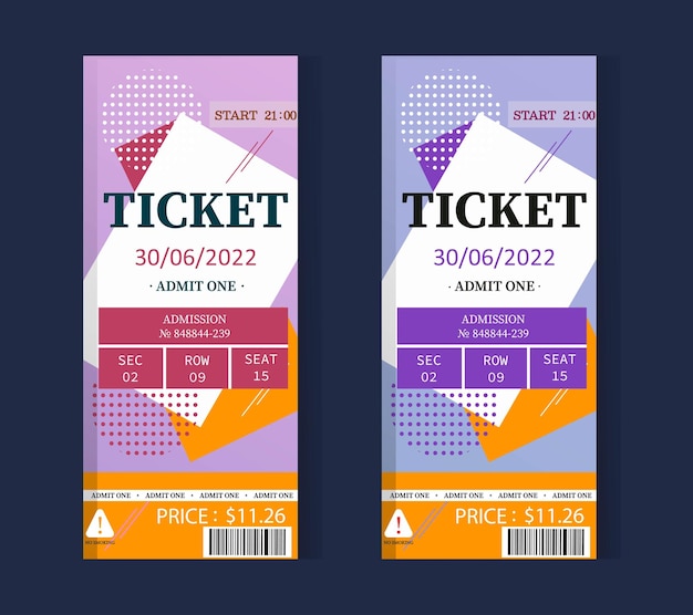 Set Pink and blue Tickets in memphis