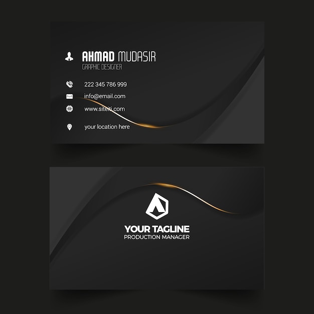 set of Professional Business Card