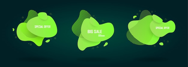 Set of sale banner template design, super Sale and special offer.