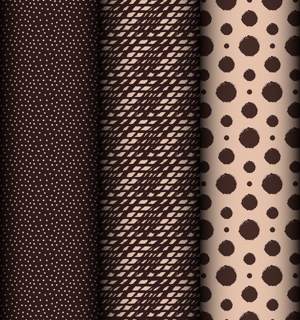 Set of seamless patterns.