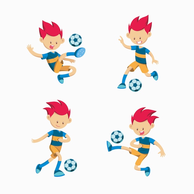 set of soccer 