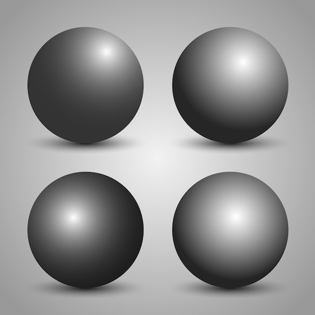 Set of spheres