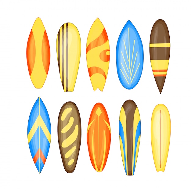 Set of surfboard 