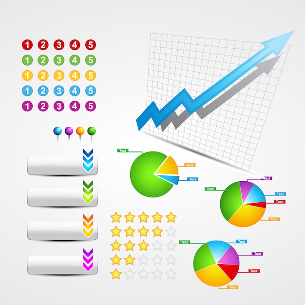  set of useful business and web elements