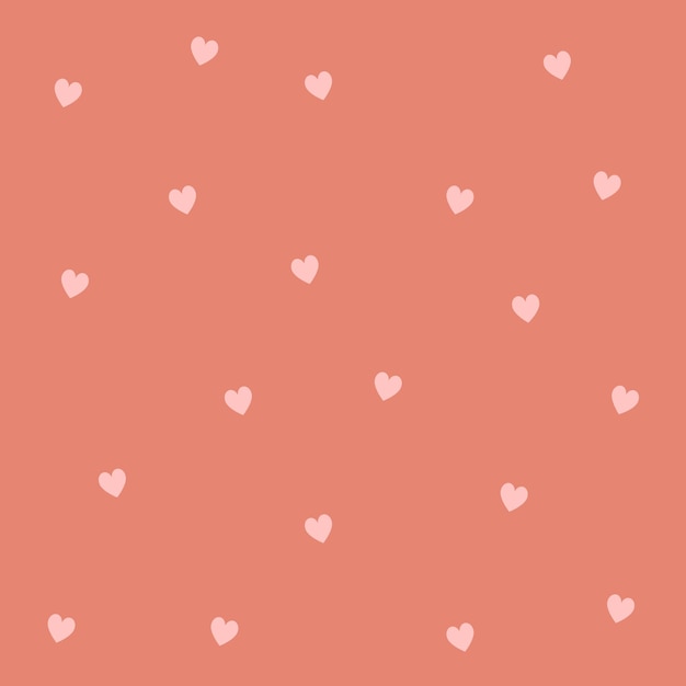 Set of vector patterns for valentines day Valentines Day February 14 minimalistic holiday card