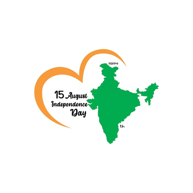 Seventy five 75 years of indian independence day greeting design logo