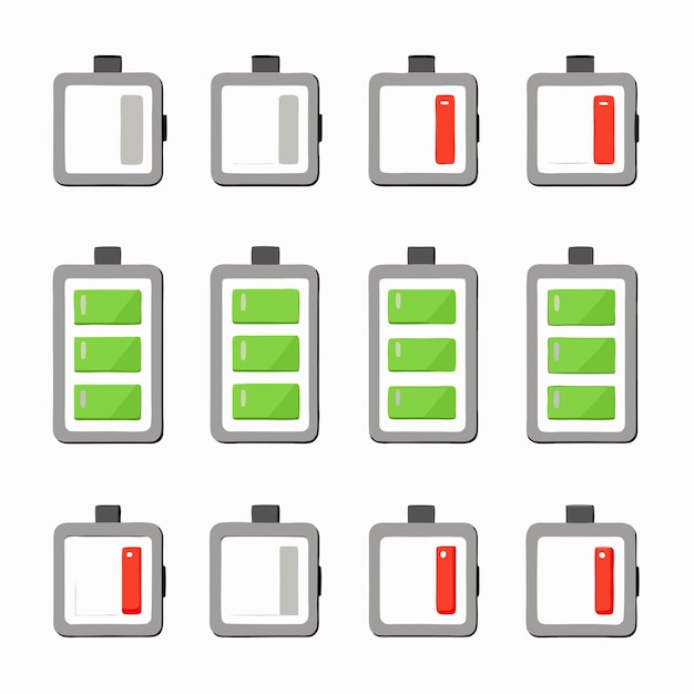 several battery bottles with one that says battery in the middle