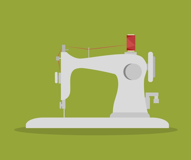 sewing machine isolated icon design