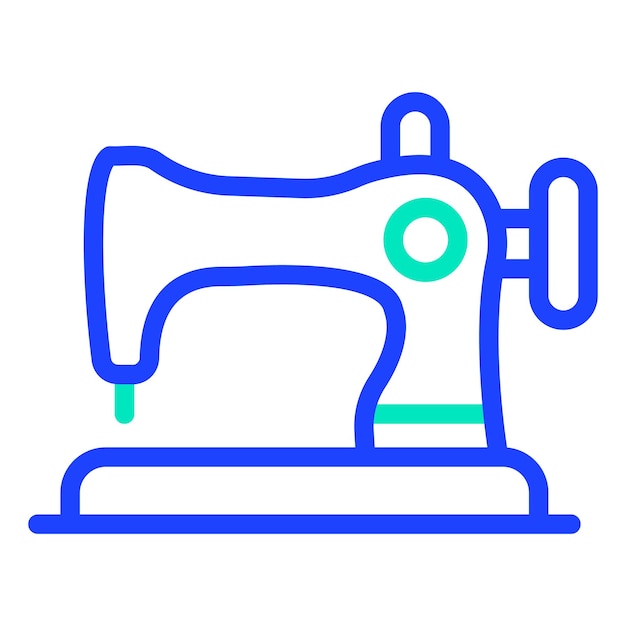 Sewing Machine Vector Icon Design Illustration