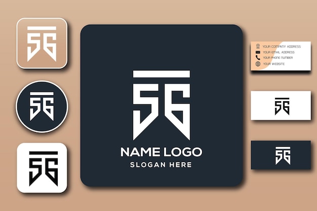 sg logo template