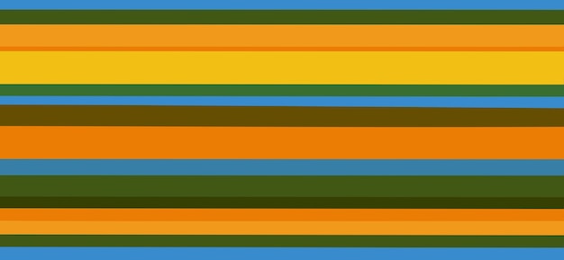 Shades of orange ocean colors stripes art background