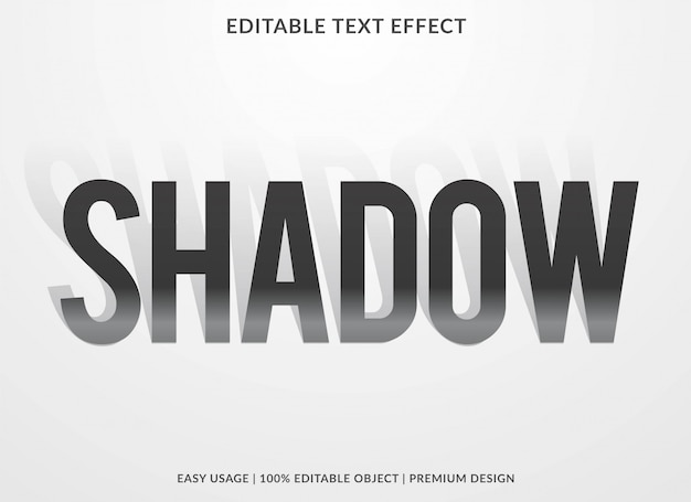 shadow text effect