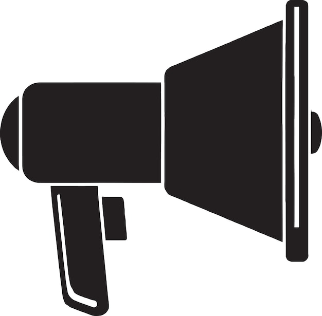 Share Your Voice with a Bold Announcement Megaphone Icon