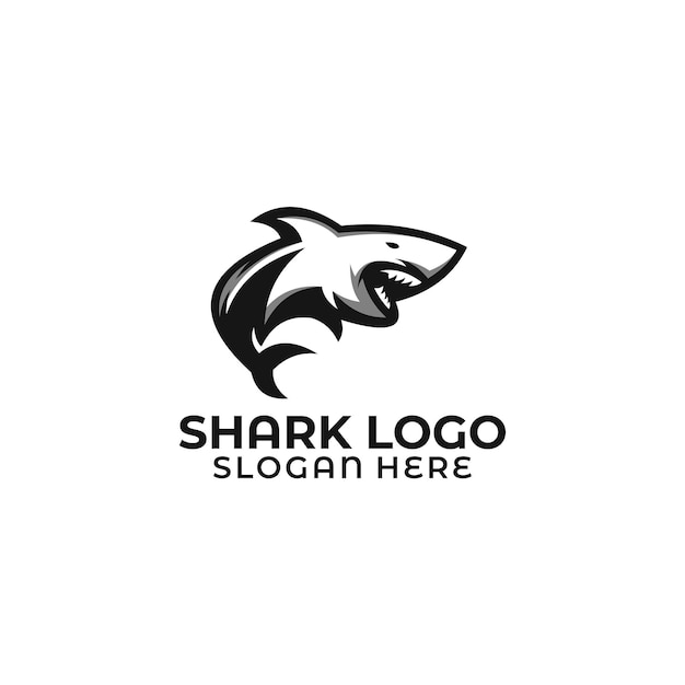 shark logo template