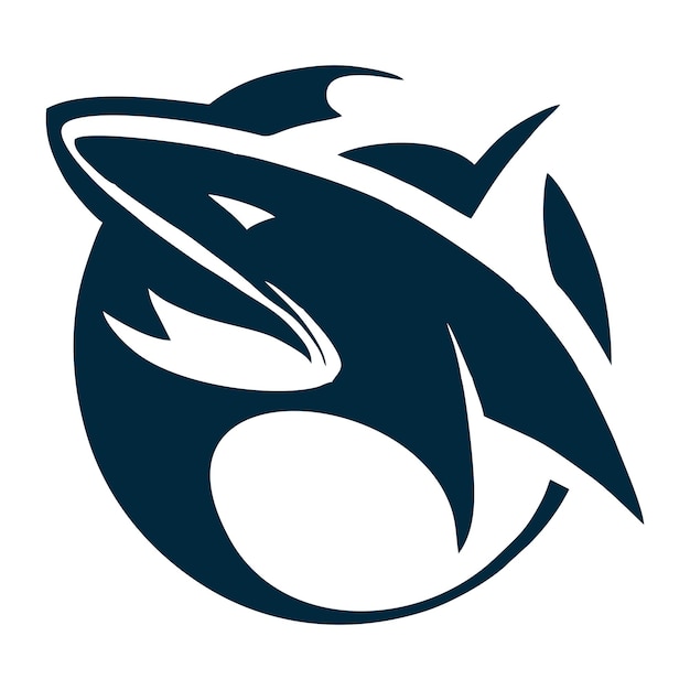 Shark logo vector 6