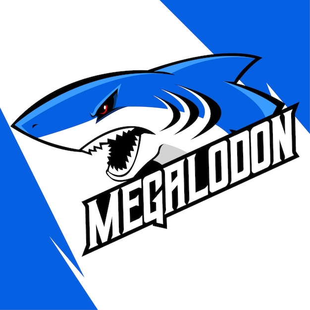 Shark Mascot Illustration Vector