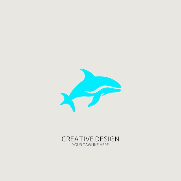 Shark vector logo