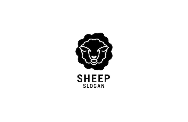 Sheep logo icon design template. luxury, premium vector