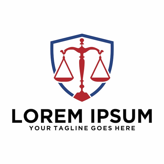 Shield Law firm logo design