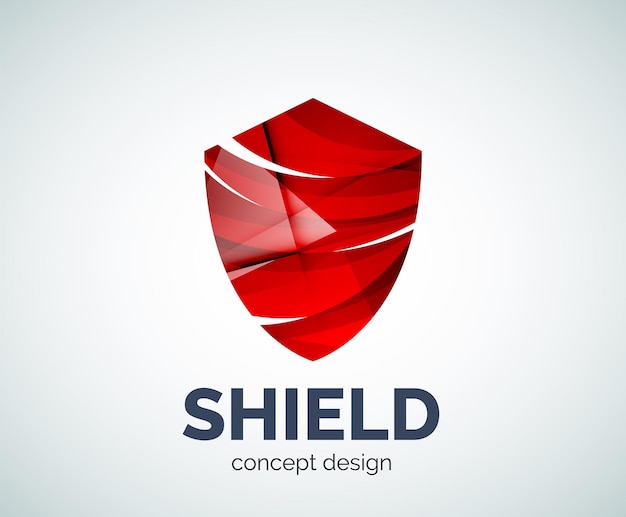 Shield logo business branding icon