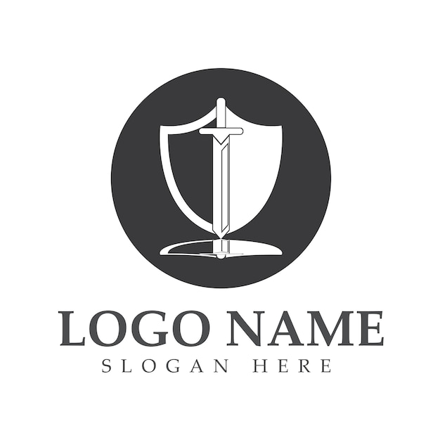 Shield logo design vectorshield emblem logo templatelogosymbol iconvector