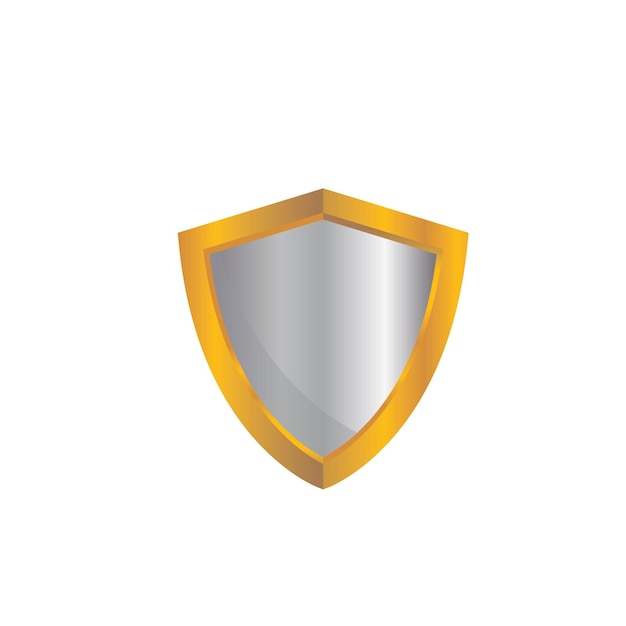 Shield vector illustration concept design template web