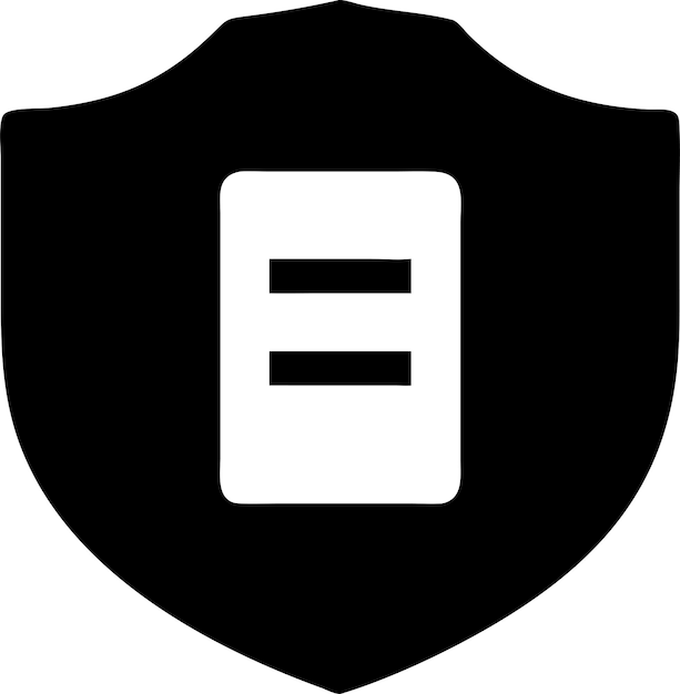 a shield with an e on it that says e on it