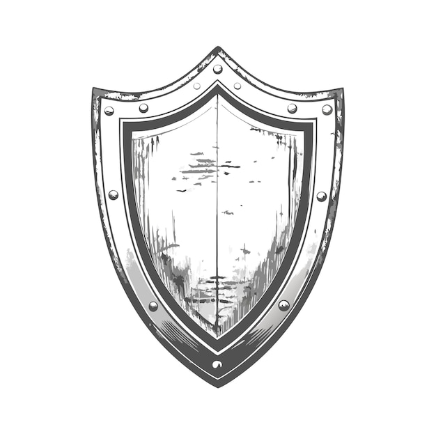 Vector a shield with a picture of a shield that says  the word  on it