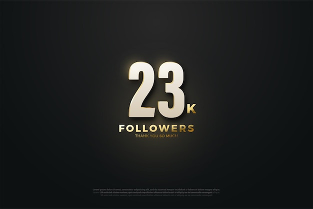 Shiny 23k followers.