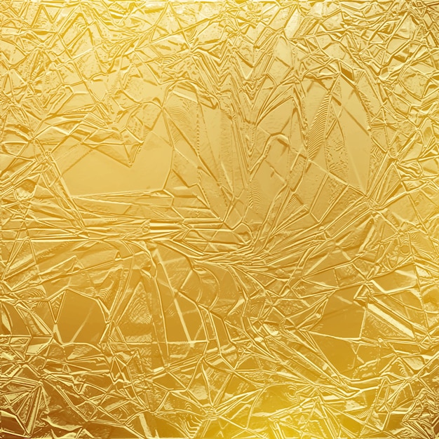 Shiny gold texture paper or metal golden foil