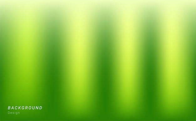 Shiny green blurred light gradient background design