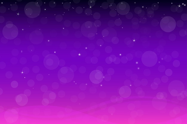 Shiny purple bokeh abstract background