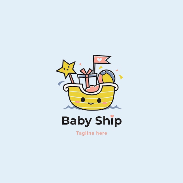 Ship baby shop logo