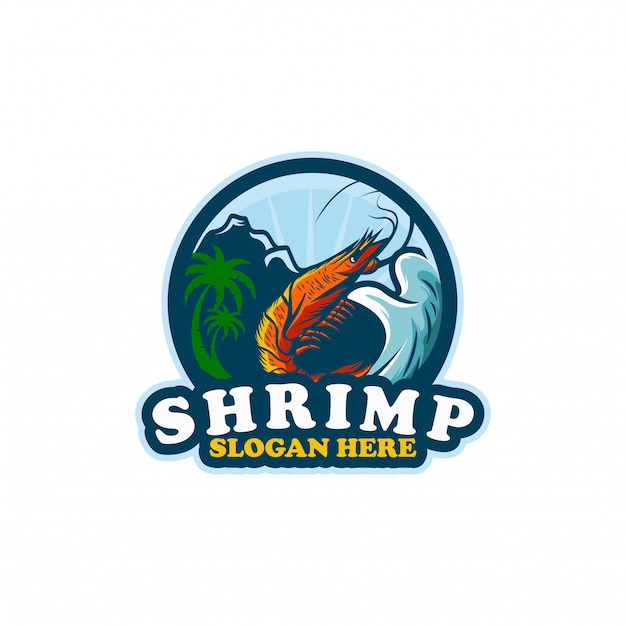 shirmp logo template