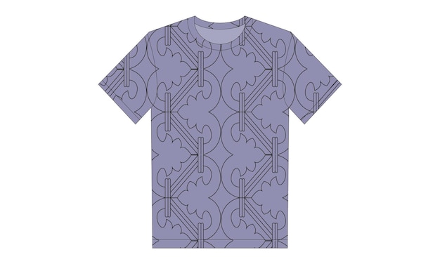 a shirt that has a design on it